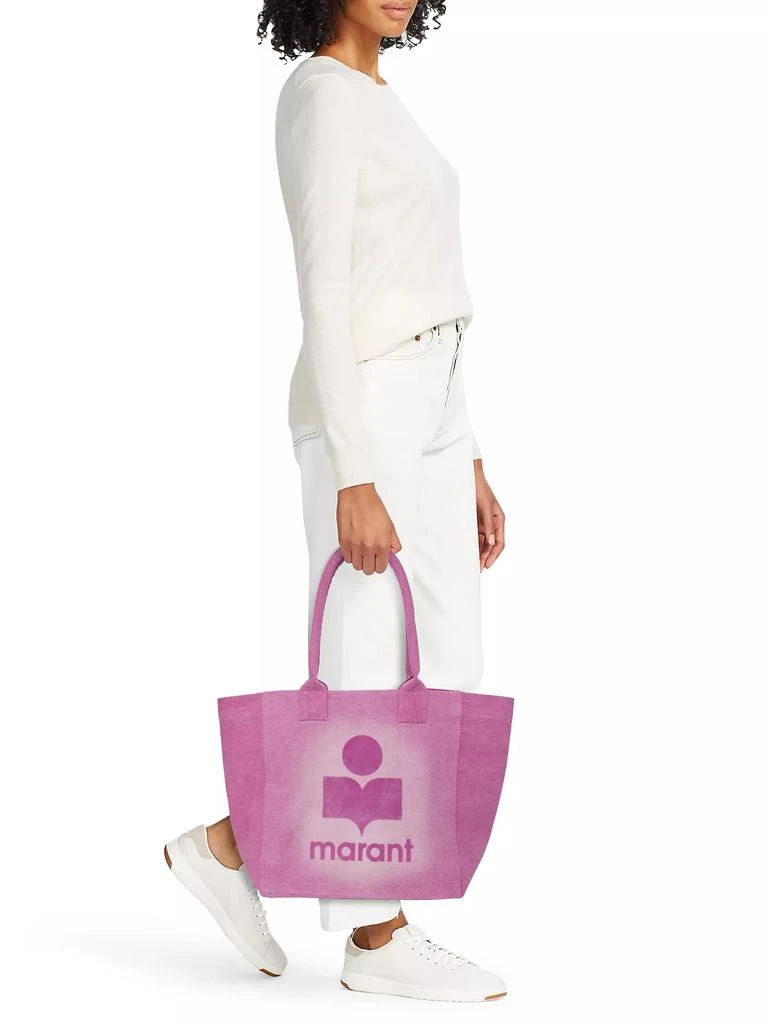 Isabel Marant Yenky Small Cotton Tote Bag 2