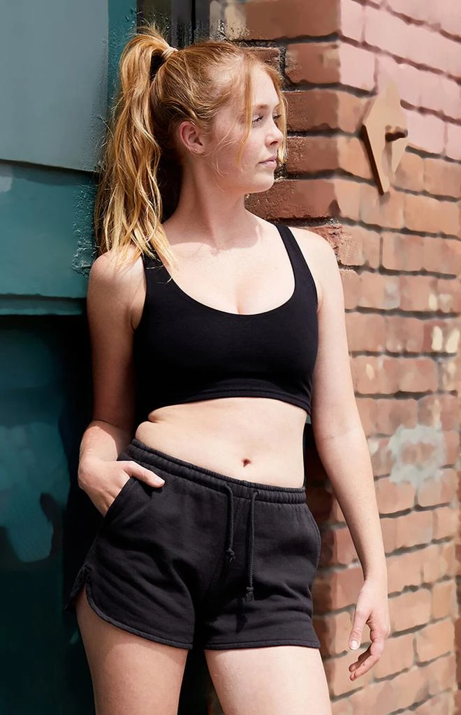 John Galt Black Lydia Tank Top 1