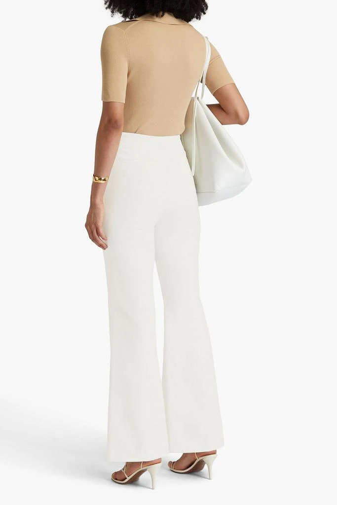 RÓHE Cotton-twill flared pants 3