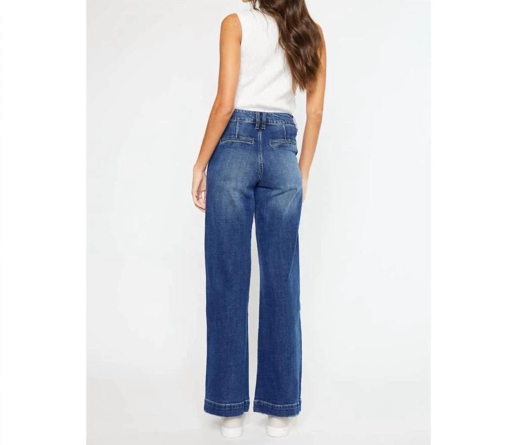 KanCan Kancan - High Rise Trouser Wide Leg Jeans 3
