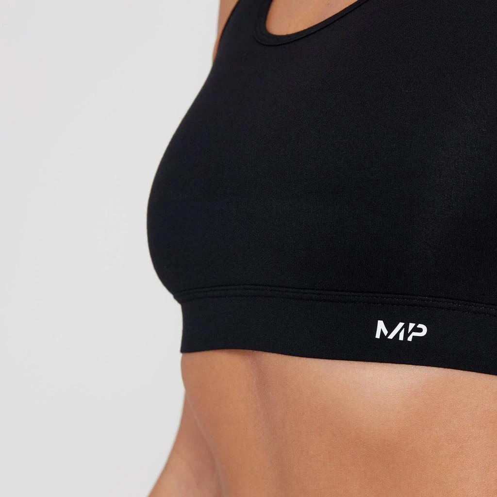 MP MP Women's Cotton Bralette - Black 4