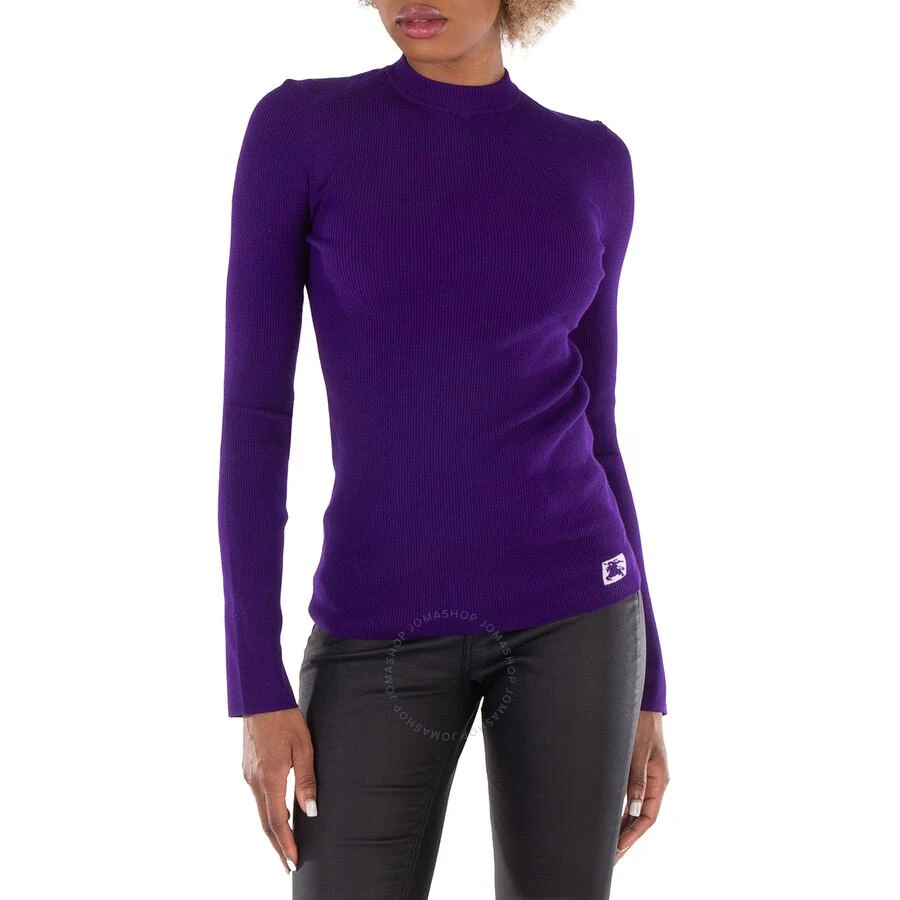 Burberry Equestrian Knight Logo Wool Blend Sweater 1
