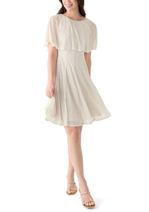 Gabby Skye Occasion Skye Occasion Cape Sparkle Dress 1