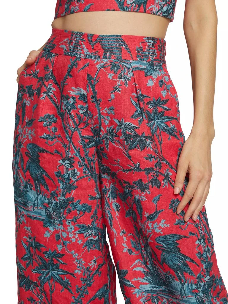 Cara Cara Josephine Linen Wide-Leg Pants 6