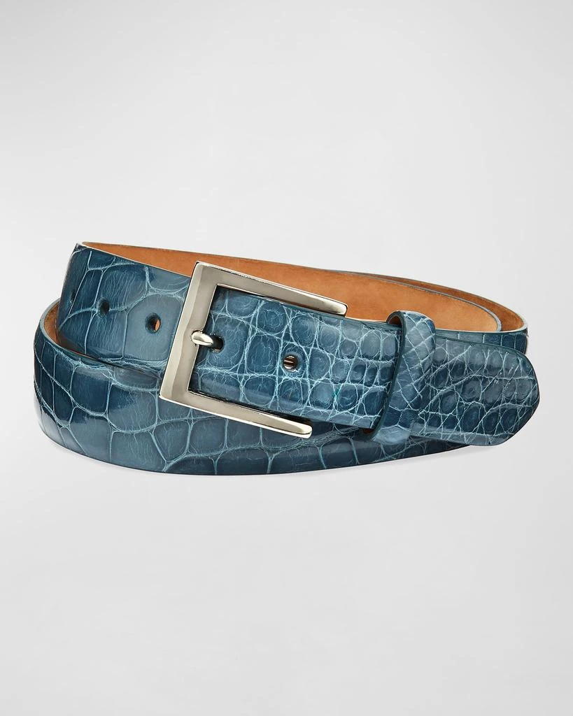 W. Kleinberg Men's American Alligator Belt 1