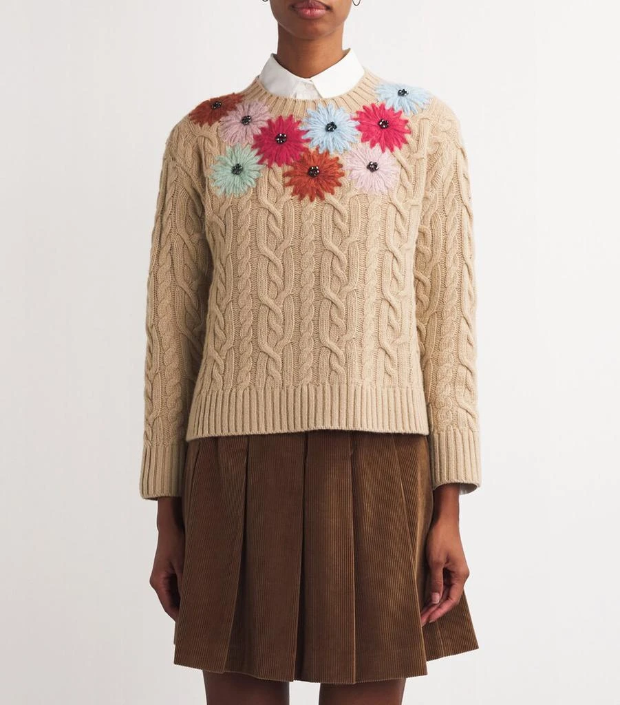 Weekend Max Mara x Lucy Hale Embroidered Sweater 3