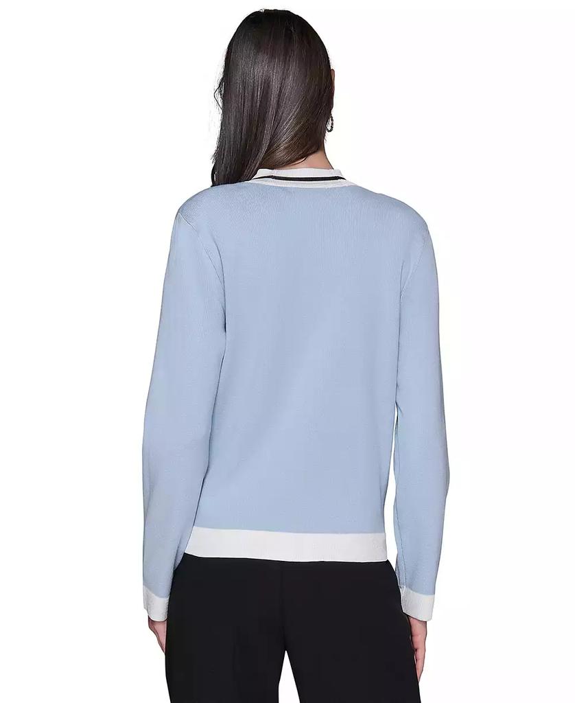 Karl Lagerfeld Paris Women's Open-Front Cardigan