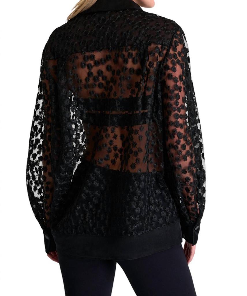 Shan Shan - Embroidered Floral Shirt