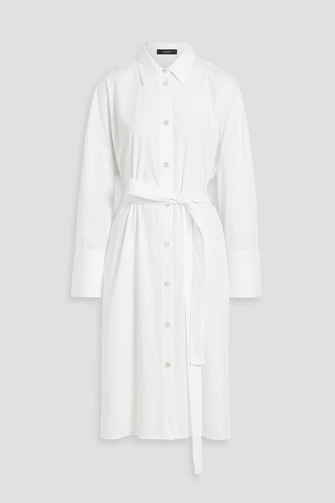Joseph Darwin cotton-poplin midi shirt dress 1