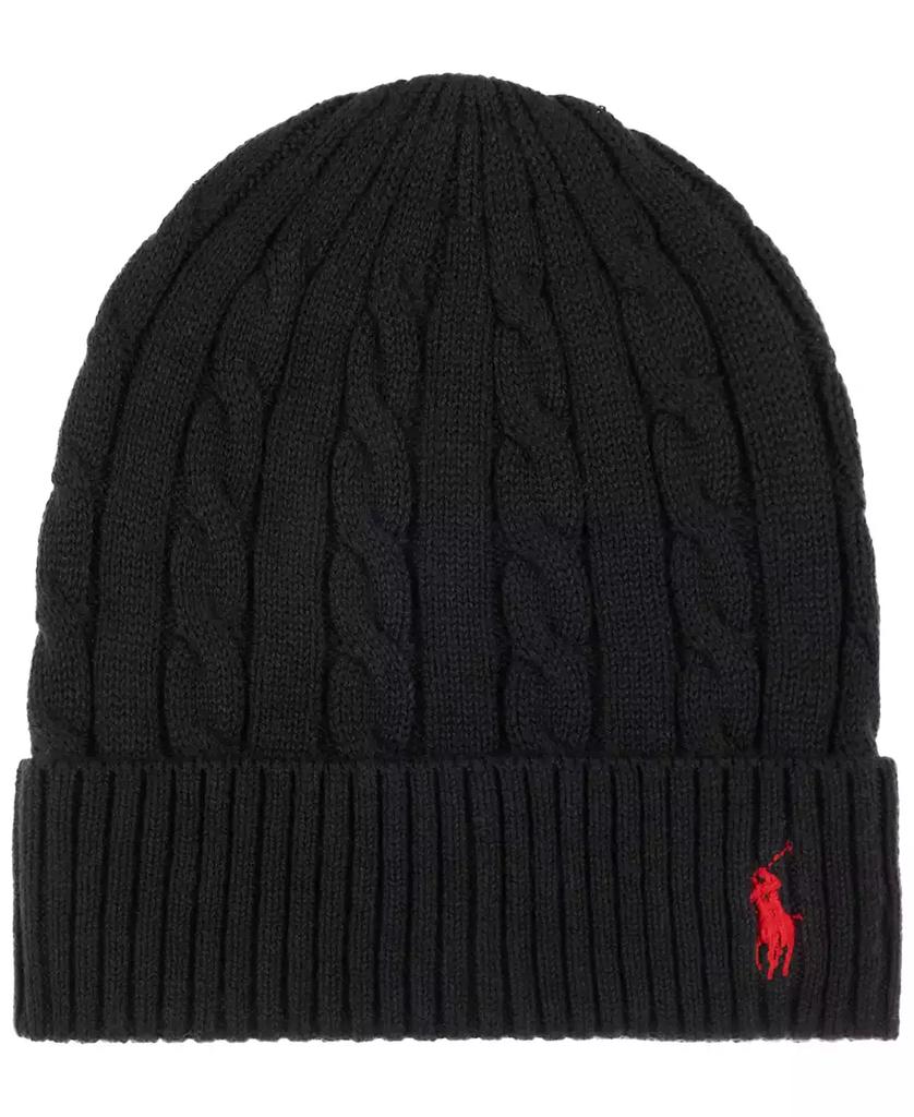 Ralph Lauren Men's Cashmere Cable Beanie