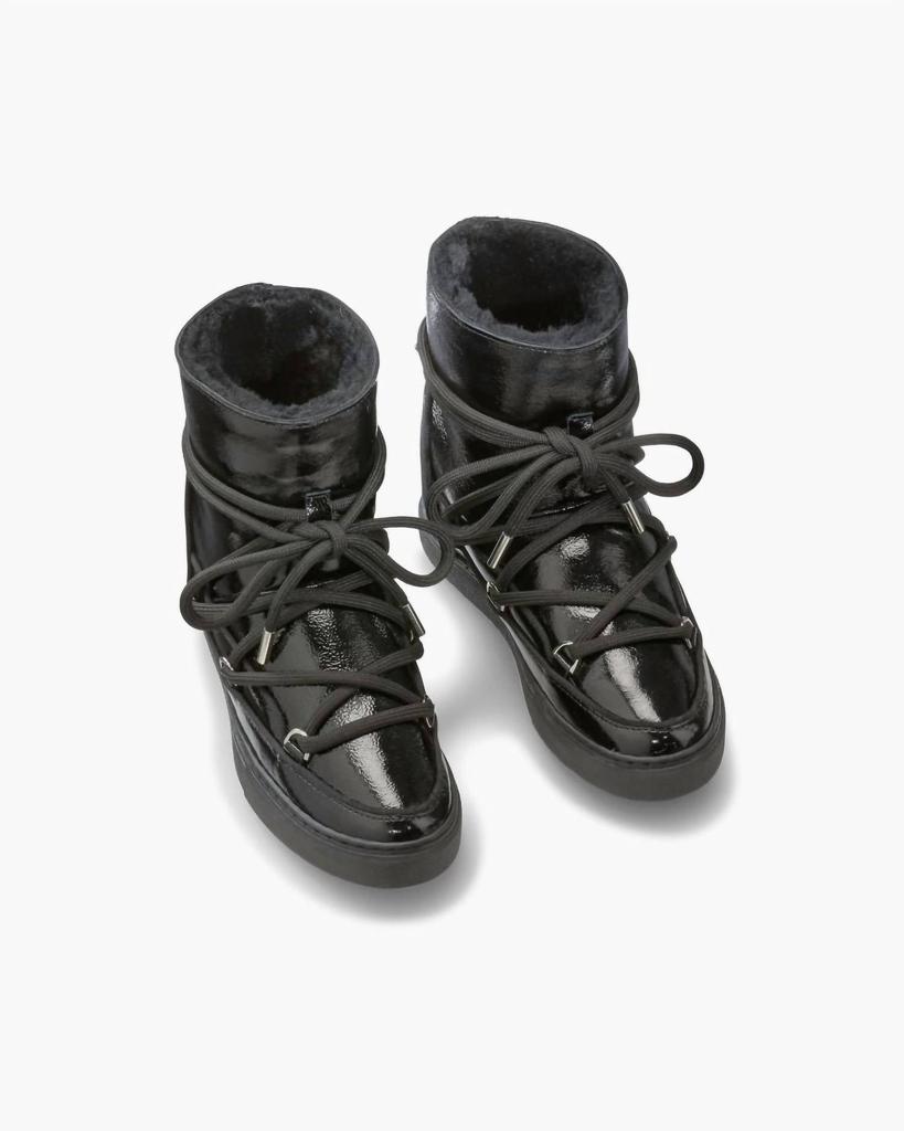 INUIKII Inuikii - Women's Full Leather Naplack Wedge Boot