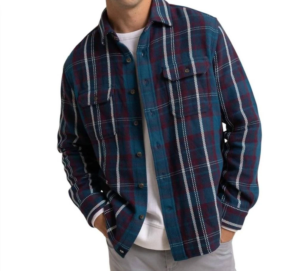 Southern Tide Southern Tide - beachwood plaid twill shirt 1