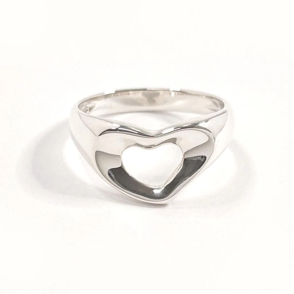 Tiffany 
Co. Heart Sterling Band Ring (Pre-Owned)