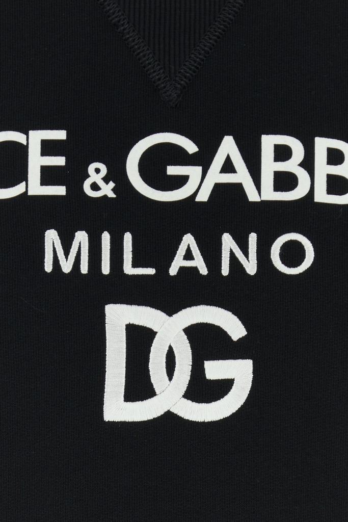 Dolce & Gabbana Black cotton sweatshirt