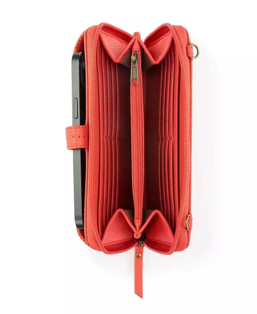 The Sak Women's Iris Leather Convertible Crossbody Bag 4