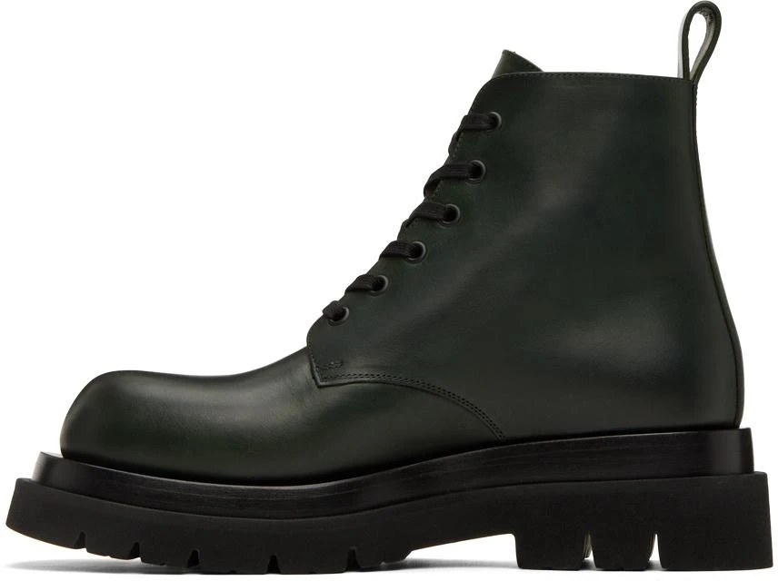 Bottega Veneta Green Lugged Boots 3