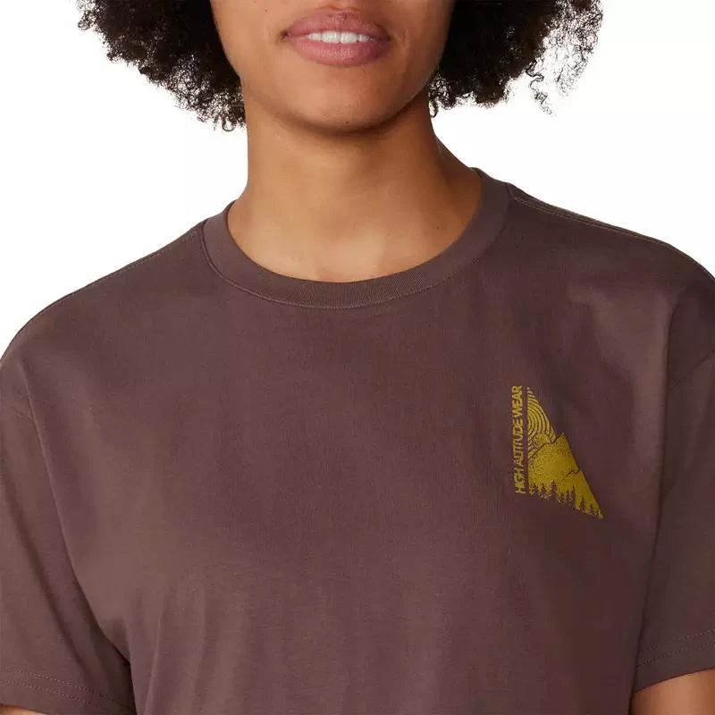 Mountain Hardwear Mountain Hardwear Women's Jagged Peak Boxy Crop Short Sleeve 4