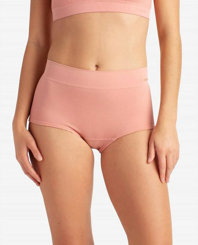 Danskin Danskin - Women's 5-pack Seamless Ribbed Hipster Underwear 2