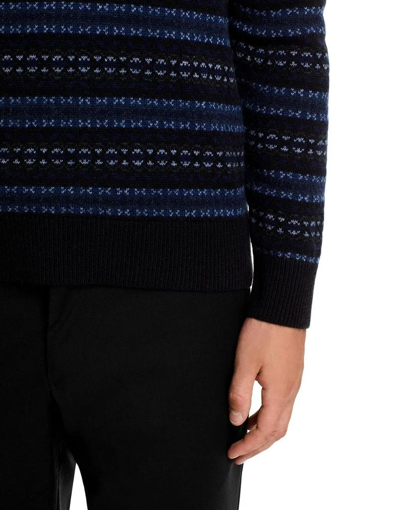 The Men
s Store at Bloomingdale
s Fair Isle Striped Cashmere Sweater - Exclusive 4