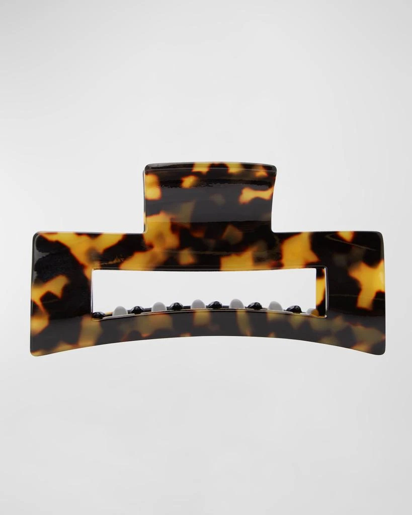 France Luxe Large Cutout Rectangle Jaw Hair Clip 1