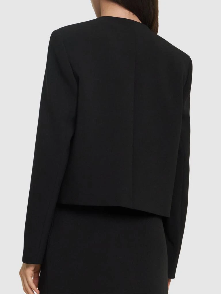 MSGM Double Crepe Cady Jacket W/sequins 2