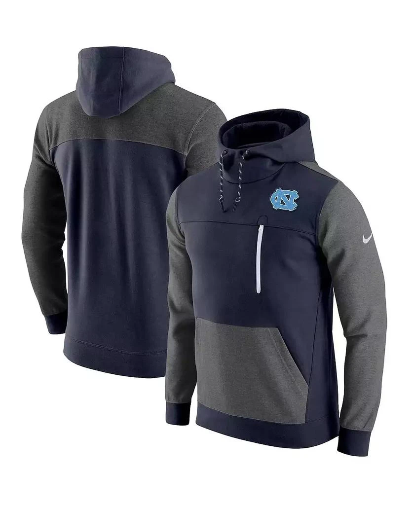NIKE Men's Navy North Carolina Tar Heels AV-15 2.0 Pullover Hoodie 1