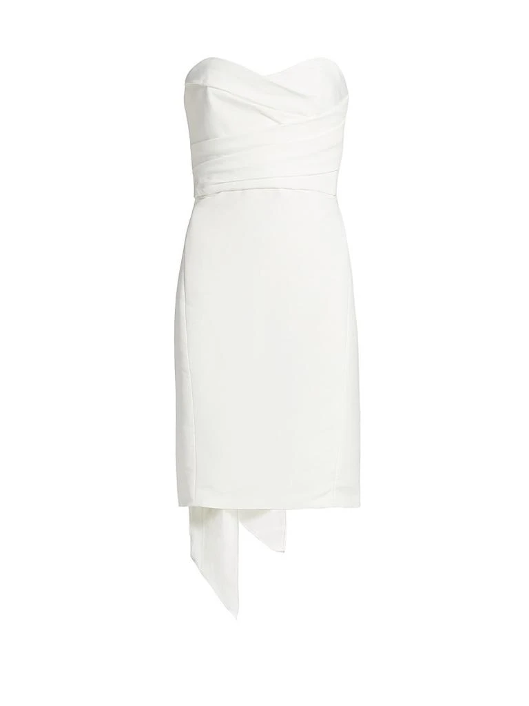 Amsale Strapless Silk Faille Bow Dress - Dresses & Skirts - Free Shipping -  BeyondStyle
