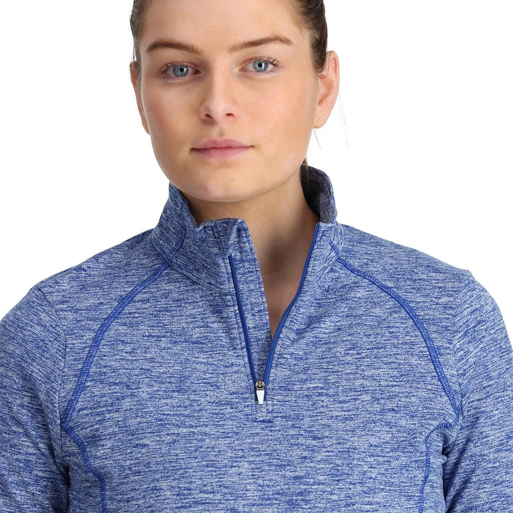 Spyder Womens Accord Half Zip - Electric Blue 5