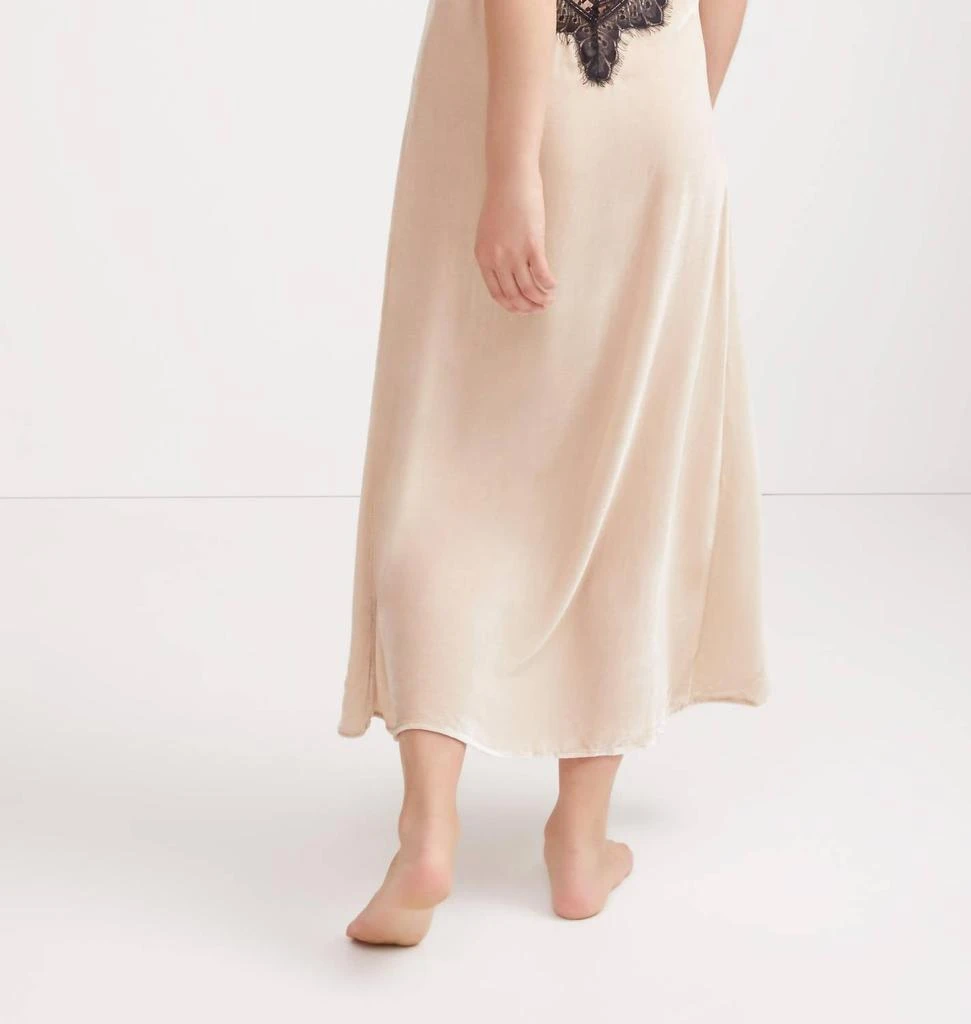 Sleeping with Jacques Freya Slip Dress In Sand 4