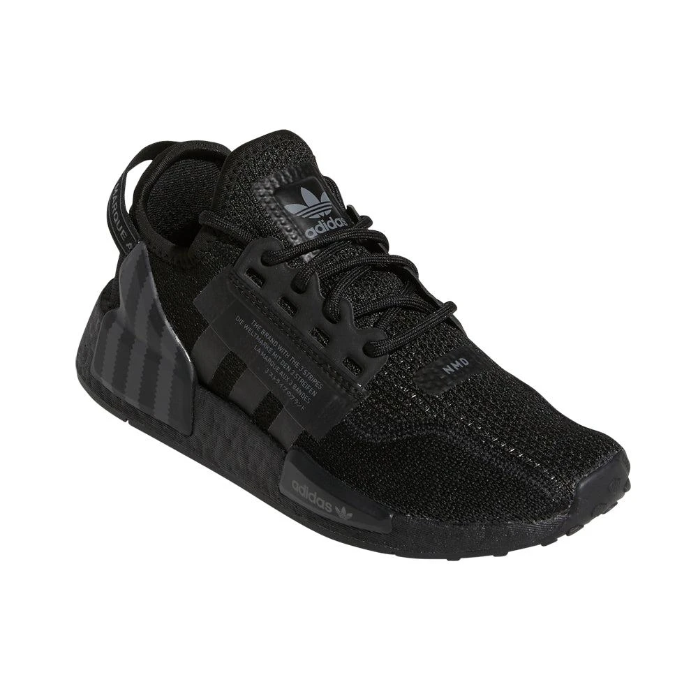 Adidas NMD R1 V2 Lace Up Sneakers (Big Kid) 2