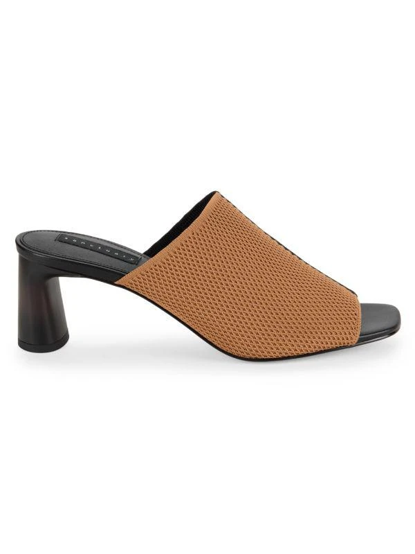 Sanctuary Colorblock Knit Block Heel Sandals 1