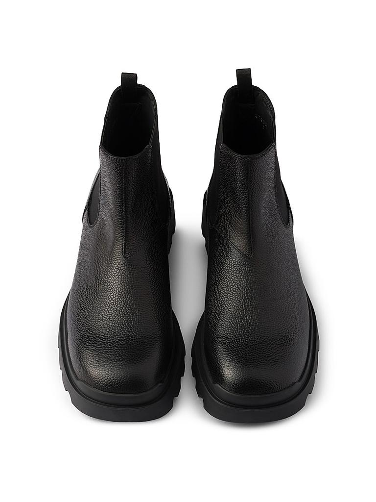 Prada Stamped Leather Chelsea Boots - Shoes - Free Shipping
