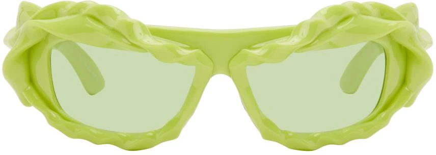 Ottolinger Green Twisted Sunglasses 1
