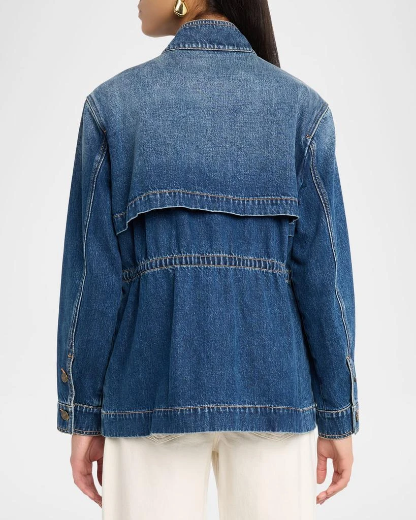 VERONICA BEARD Truman Denim Anorak Jacket 3