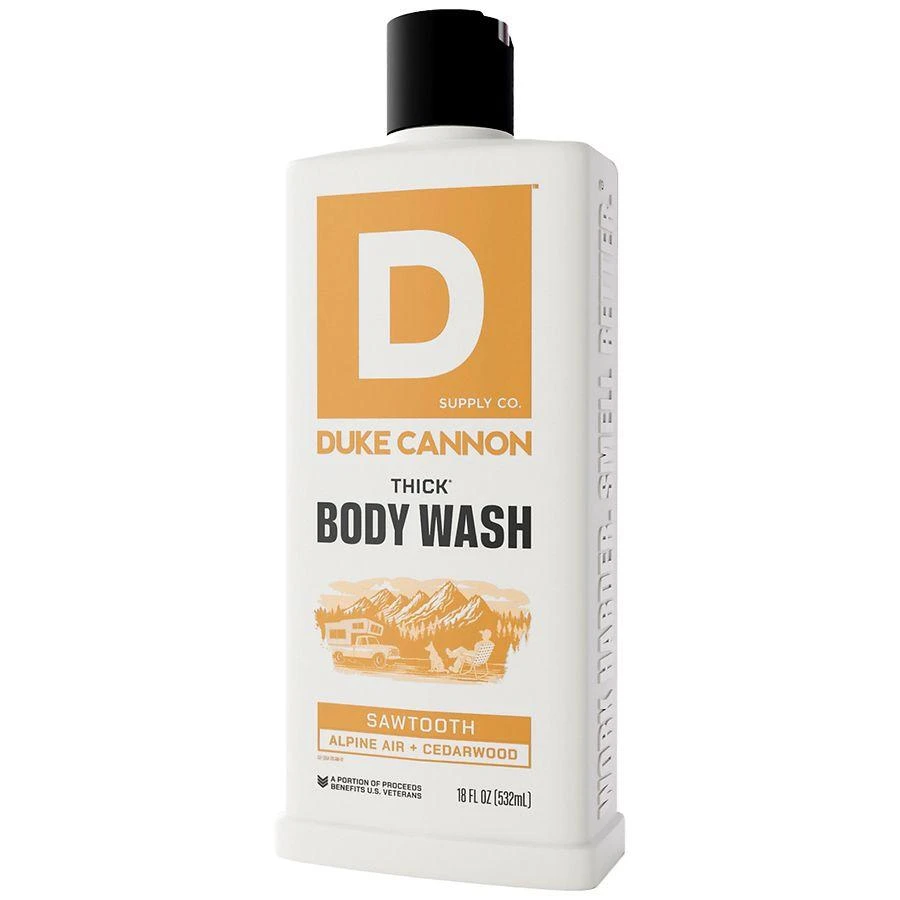 Duke Cannon Thick Body Wash Sawtooth - Alpine Air + Cedarwood 3