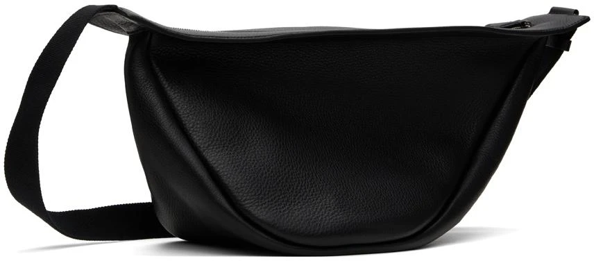 The Row Black Large Slouchy Banana Bag 3