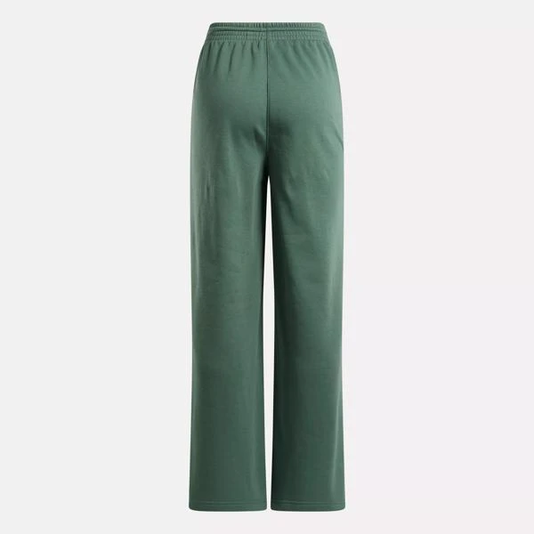 Reebok Reebok Identity Small Logo Fleece Wide Leg Pants 5