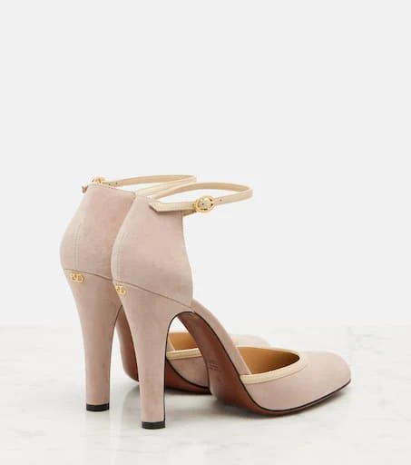 Valentino Hi Dolly 105 suede pumps 2