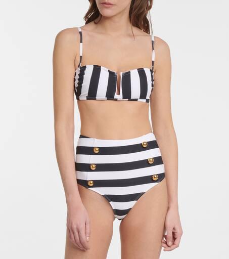 Alexandra Miro Ally high-rise bikini bottoms