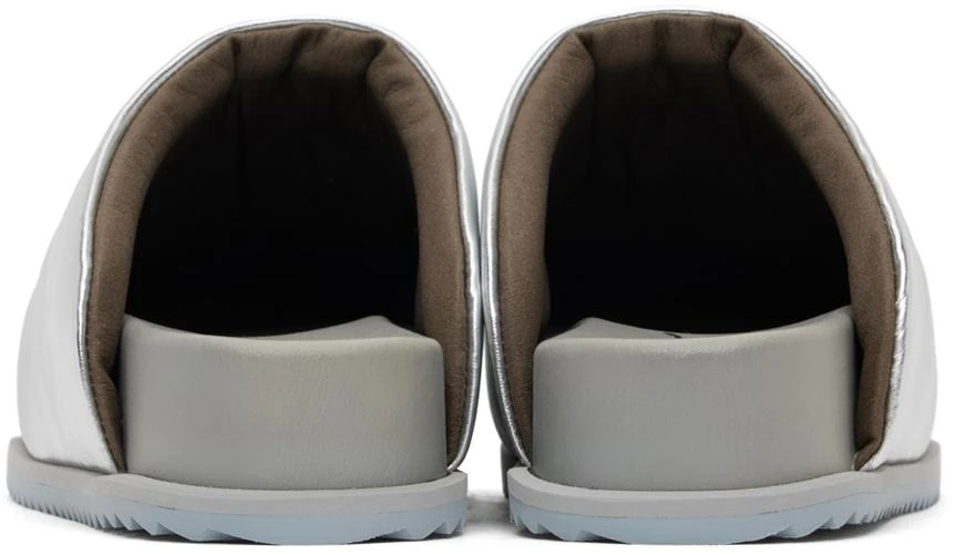 YUME YUME Silver Truck Slide Slip-On Loafers 2