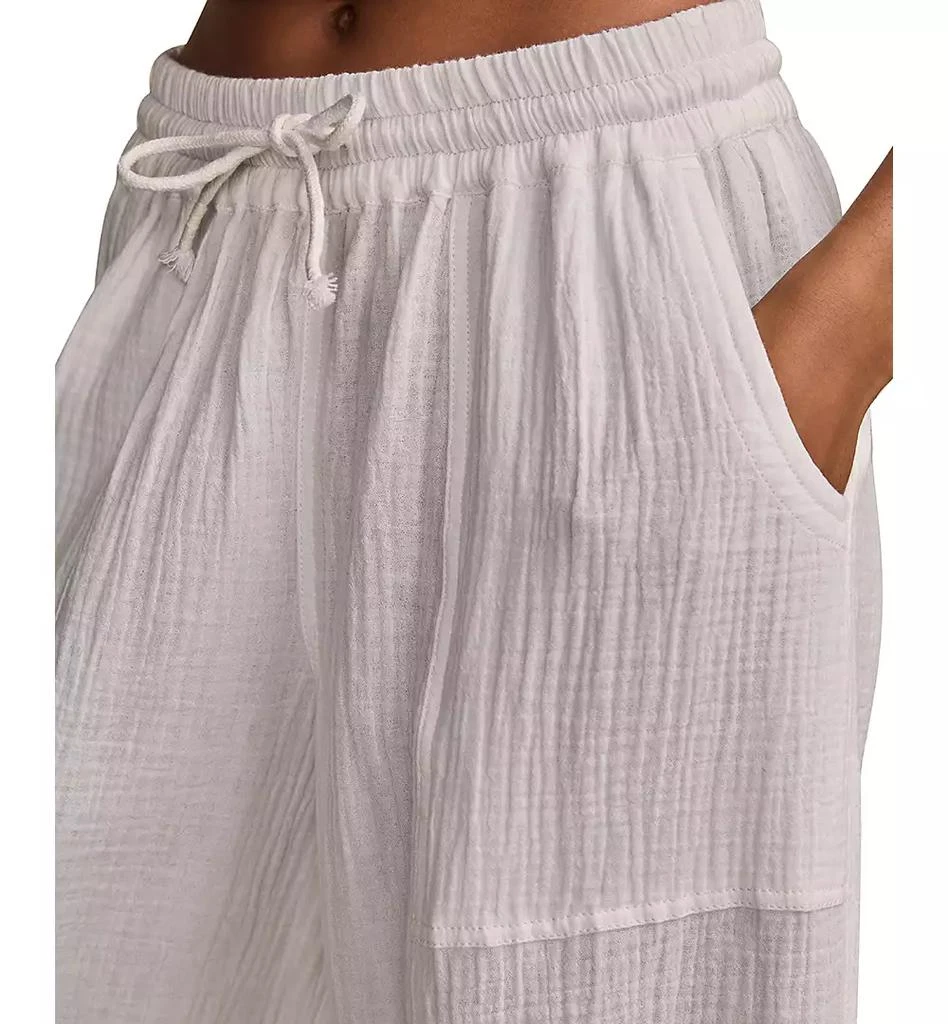 Lucky Brand Women's Cotton Gauze Drawstring Pants 4