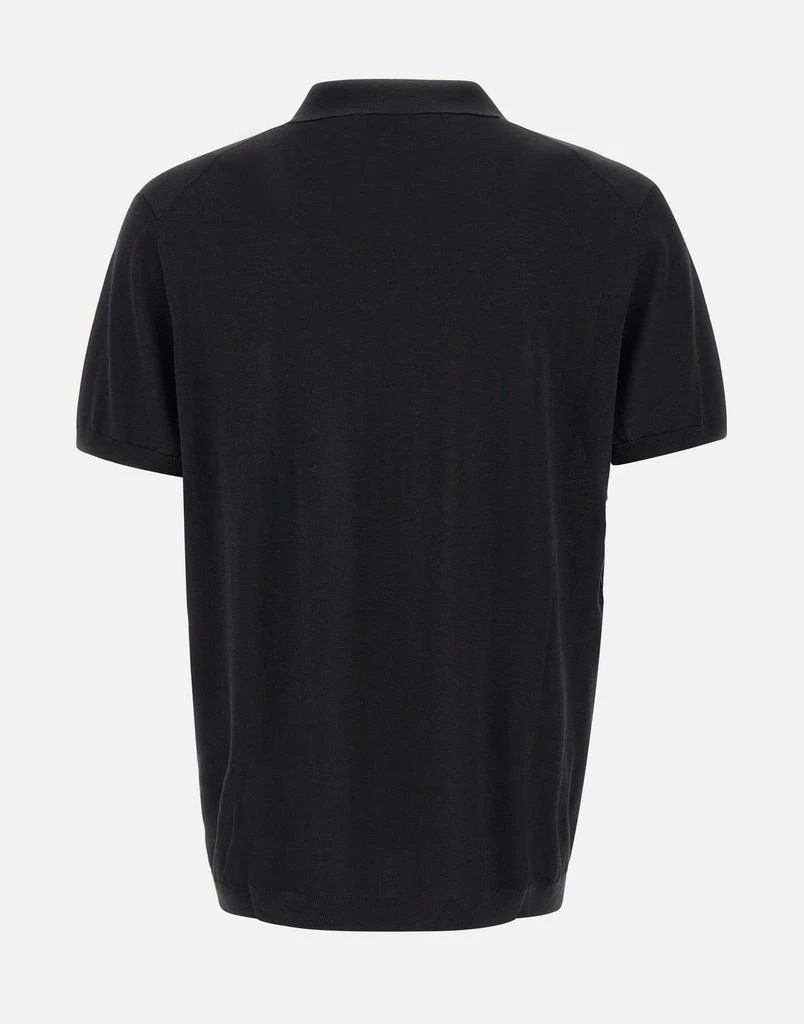 KANGRA Silk and cotton polo shirt 3