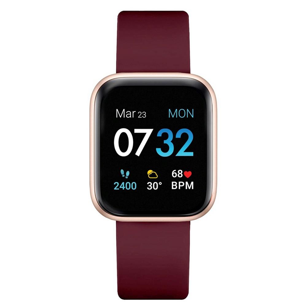 iTouch Air 3 Unisex Heart Rate Merlot Strap Smart Watch