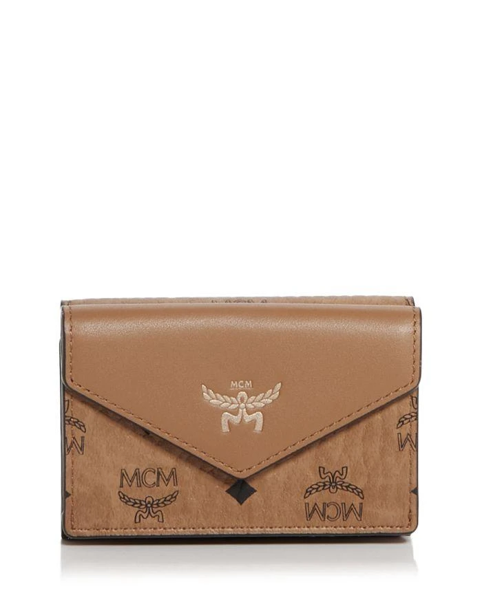 MCM Aren Visetos Trifold Wallet