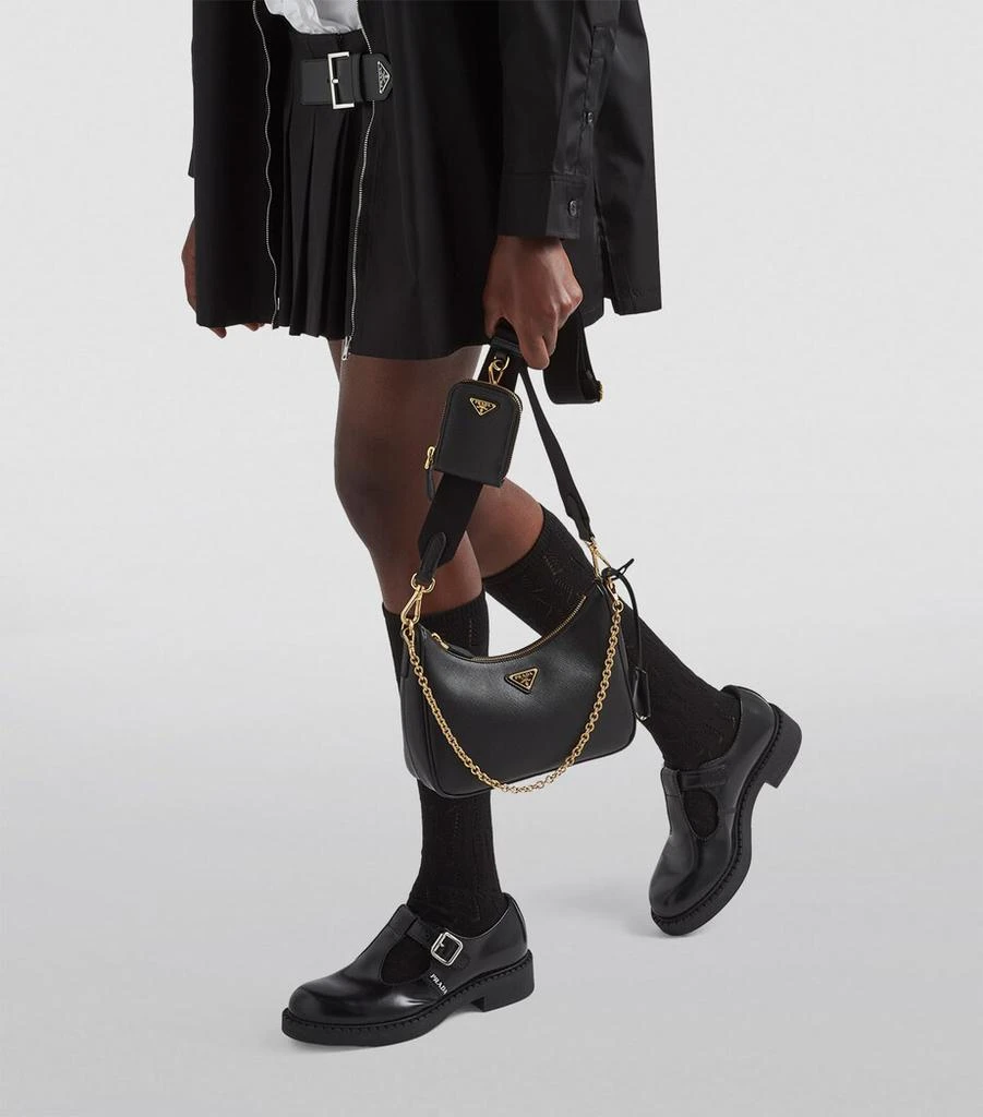 Prada Saffiano Leather Re-Edition 2005 Shoulder Bag 5