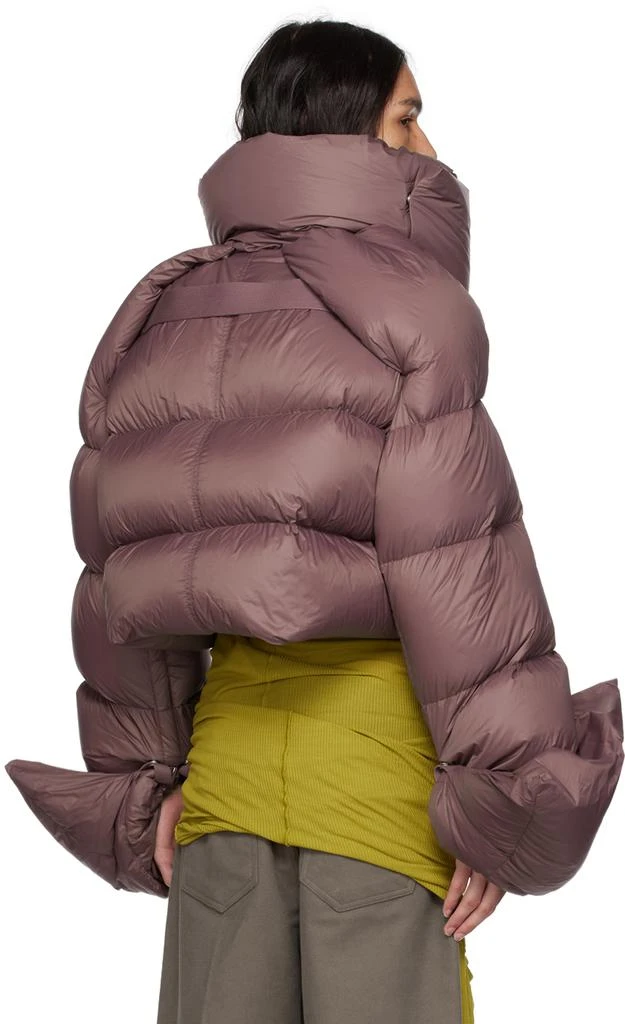 Rick Owens Purple Babel Mountain Down Jacket 3