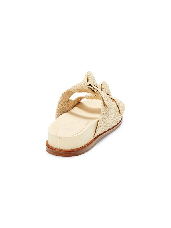 Alexandre Birman Asymmetric Clarita Knotted Leather Sandals 3