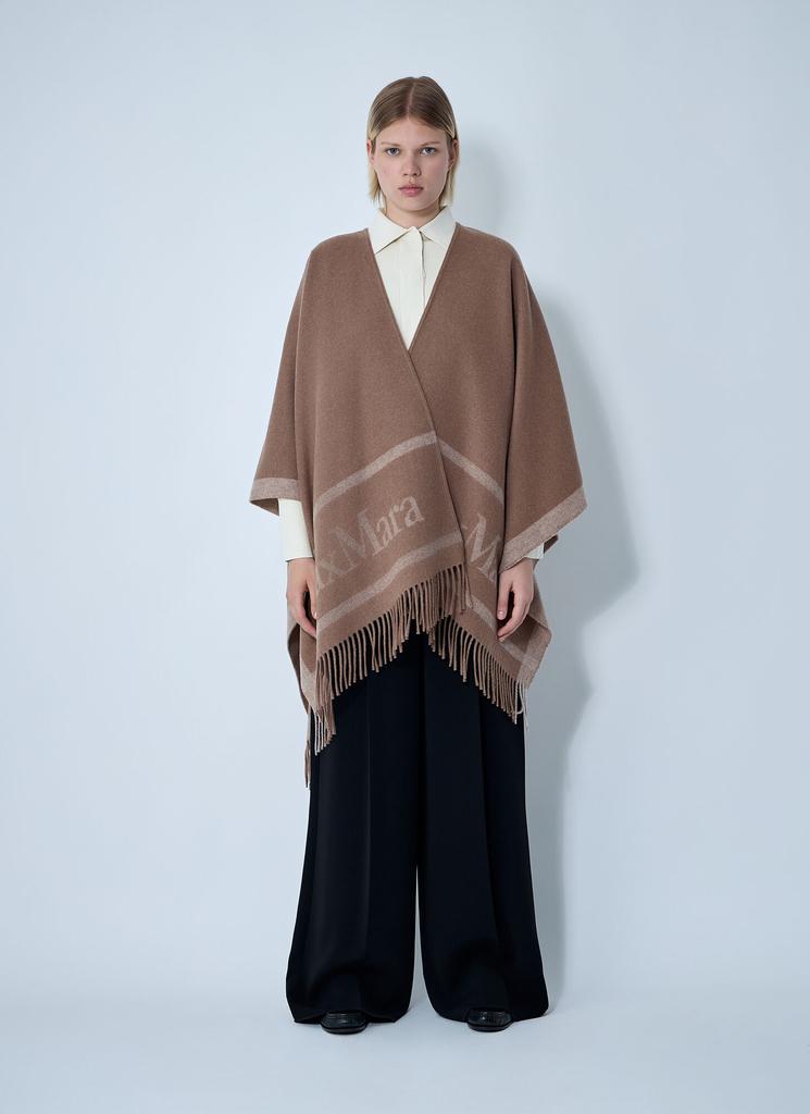 Max Mara Hilde Logo Motif Scarf
