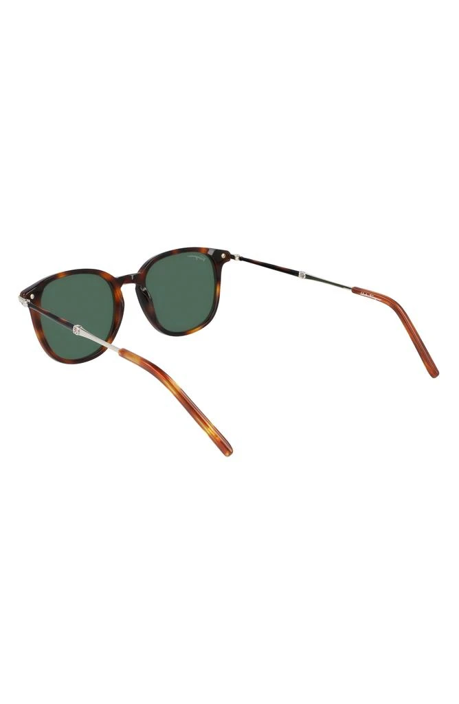 Salvatore Ferragamo Salvatore Ferragamo 52mm Round Sunglasses 4