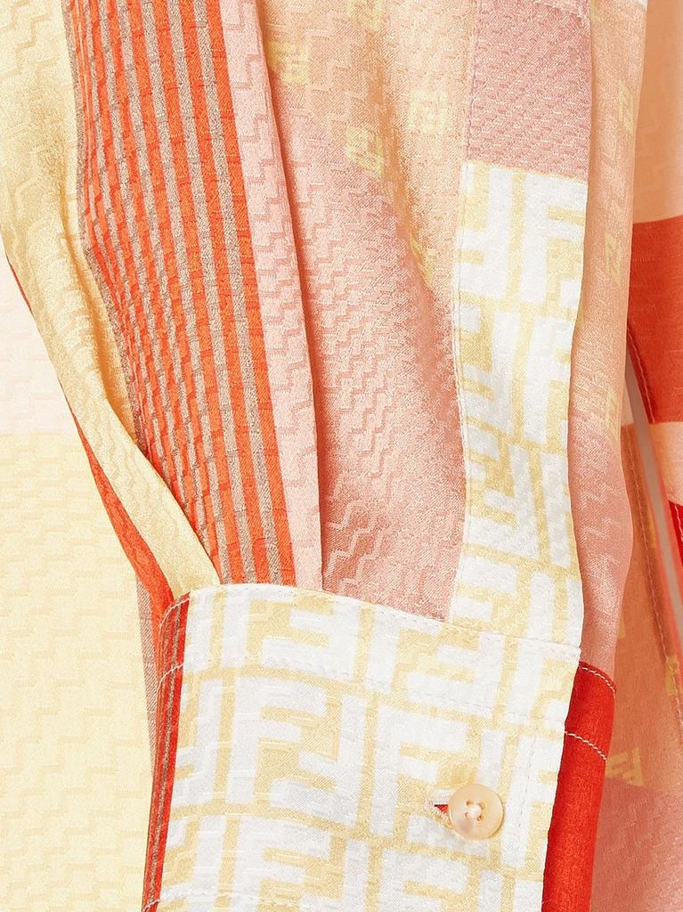 Fendi Patchwork silk shirt 3